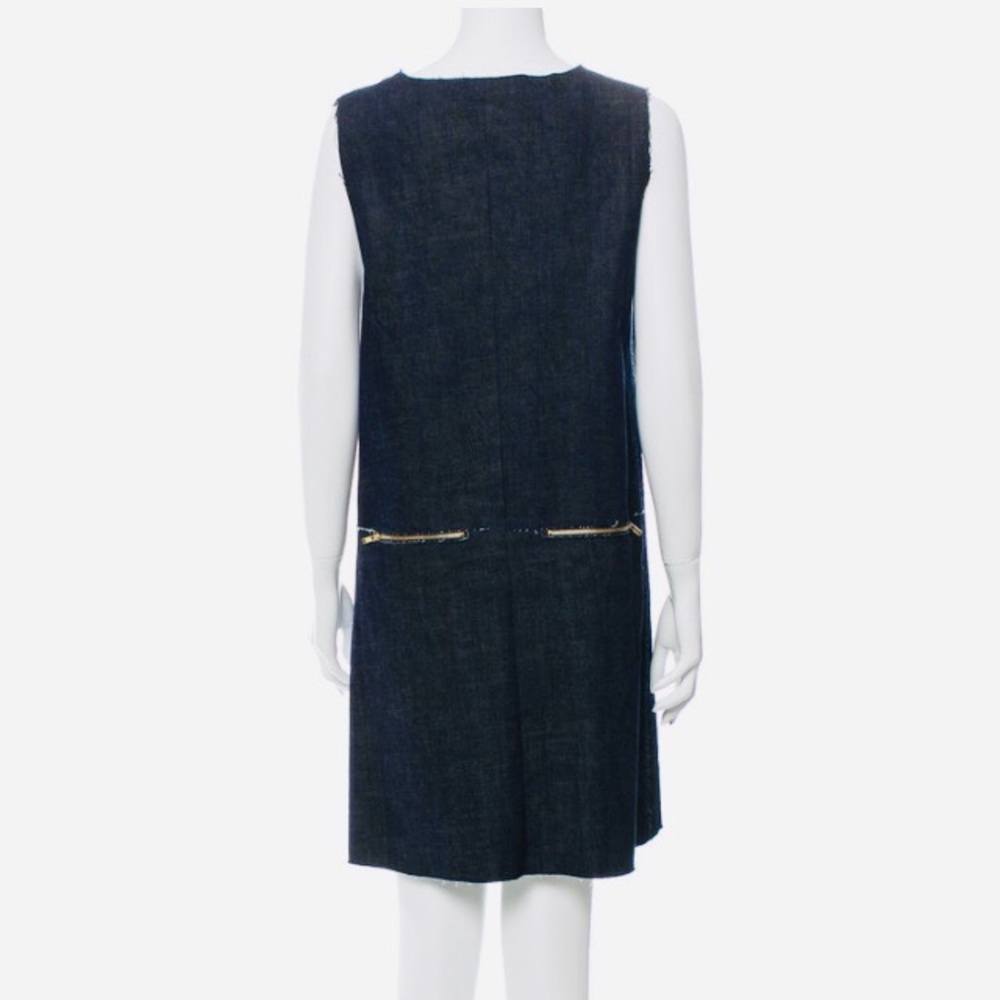 NWOT-Harvey Fair Cloth Scoop Neck Mini Dress